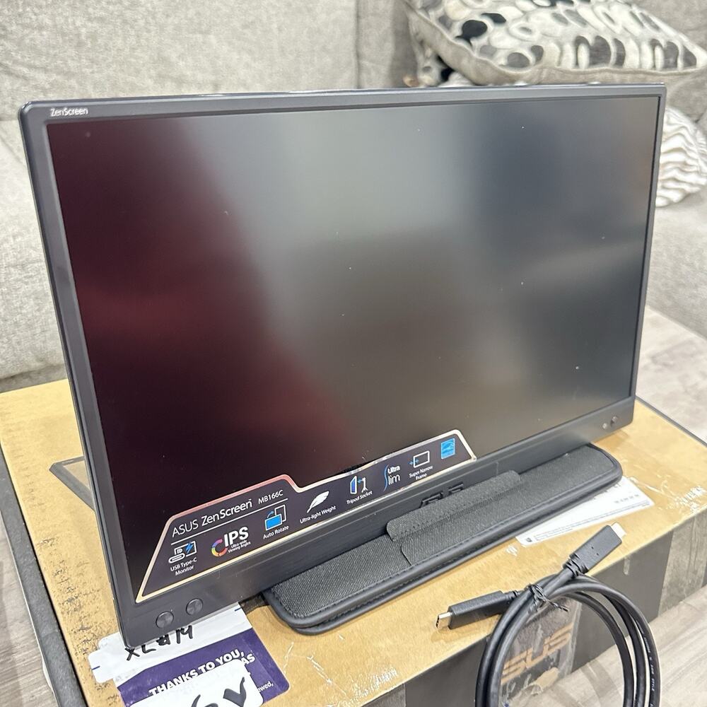 ASUS ZenScreen 15.6 1080P Portable USB Monitor (MB166C) - Full HD, IPS - Picture 3 of 11